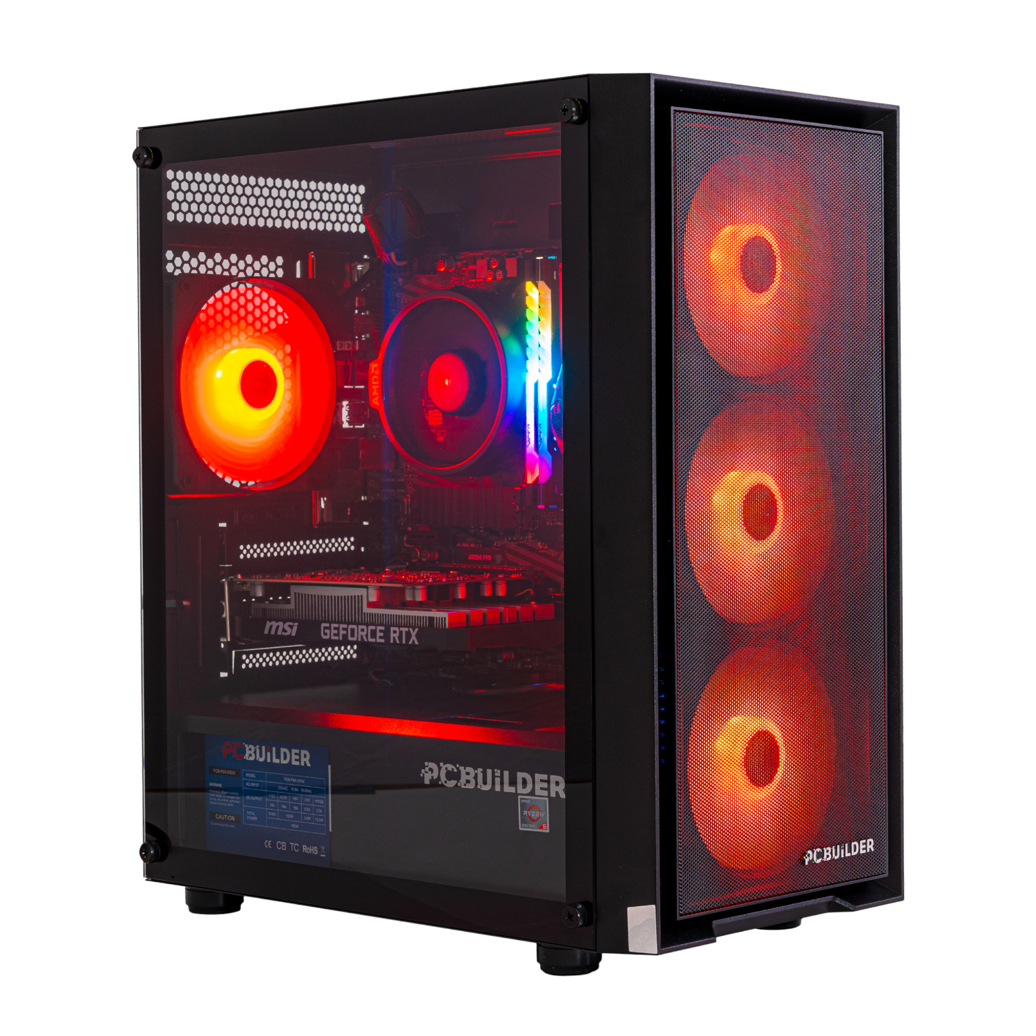 PCBuilder Ryzen 5 5500 SCOUT Windows 11 Gaming PC - Image 16