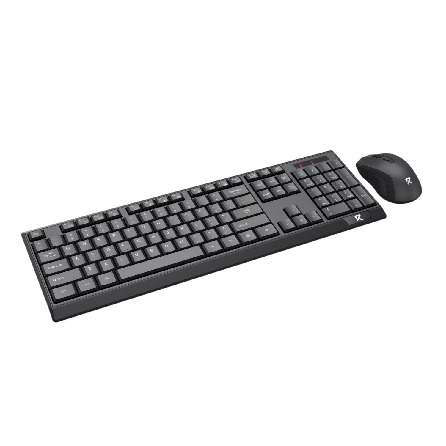 Redragon BS-8343A Wireless Keyboard and Mouse Combo - Black - Image 2