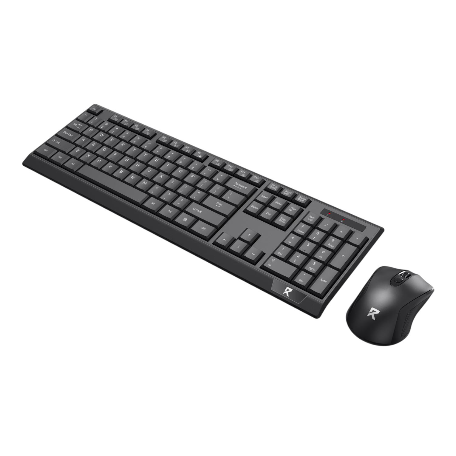 Redragon BS-8343A Wireless Keyboard and Mouse Combo - Black - Image 3