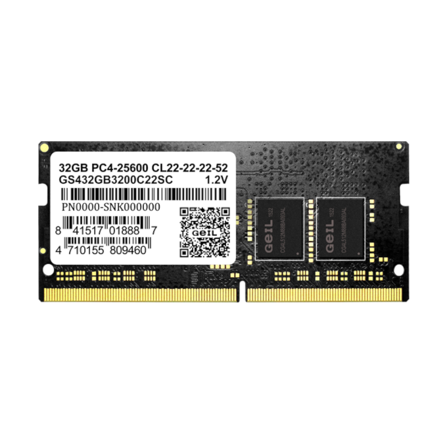 GeIL Pristine 32GB DDR4 3200MHz Notebook Memory - Image 3